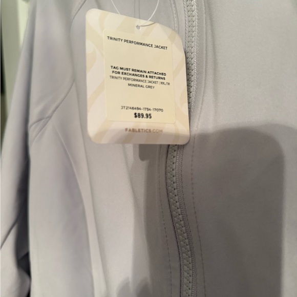 Fabletics Light Gray Trinity Jacket - Picture 5 of 7